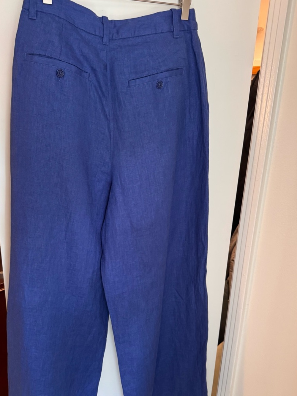 Madewell Harlow Wide-Leg Linen Pant - Picture 3 of 7